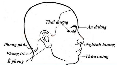 Huyệt Thái Dương