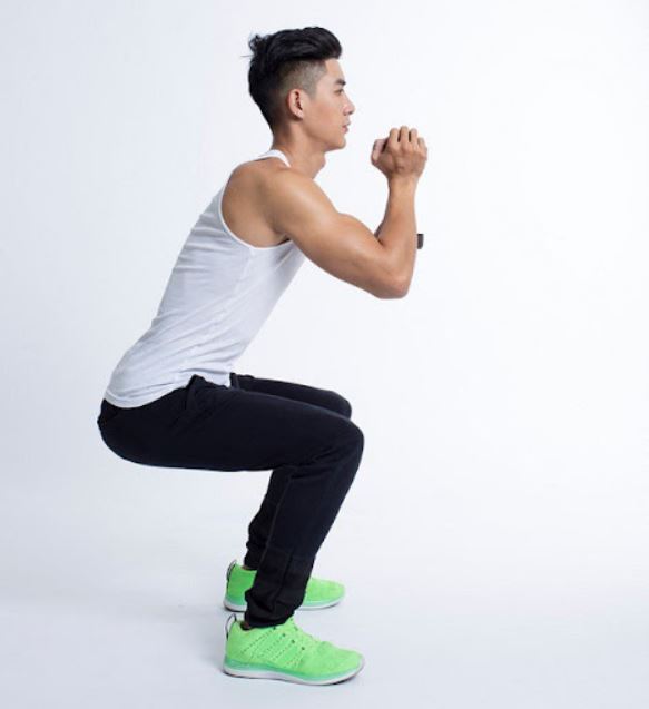 Bài tập squat cho nam giới