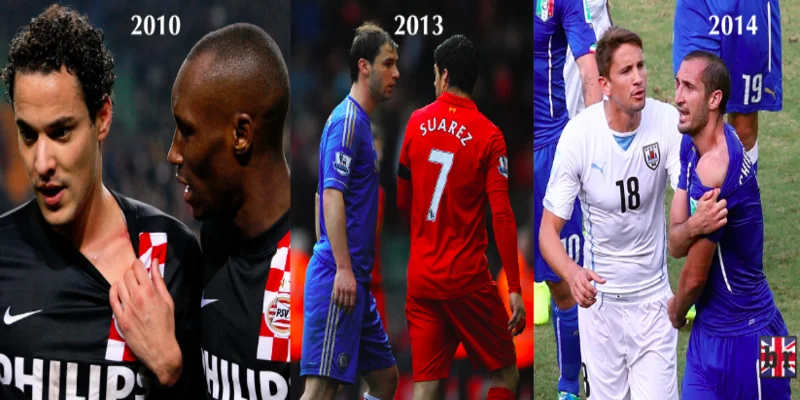 Luis Suarez và những lần nhận thẻ đỏ