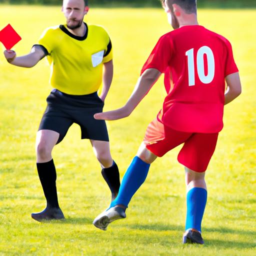 Cầu thủ phạm lỗi nguy hiểm và nhận thẻ đỏ