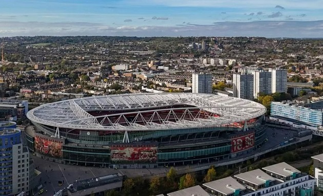 Arsenal chi hàng trăm triệu bảng để đại tu sân Emirates